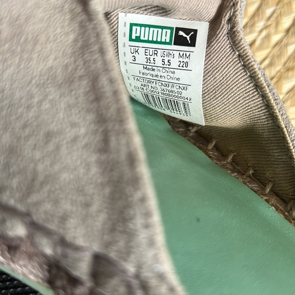 Fenty Puma Espadrilles Slip-on Slippers Sandals Size 5.5 - Picture 4 of 10